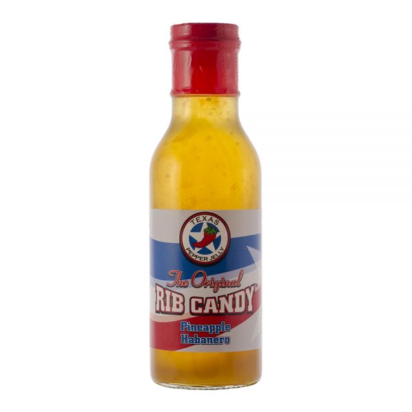 Texas Pepper Jelly Pineapple Habanero Rib Candy Glaze Sauce Heat 12 Oz Bottle