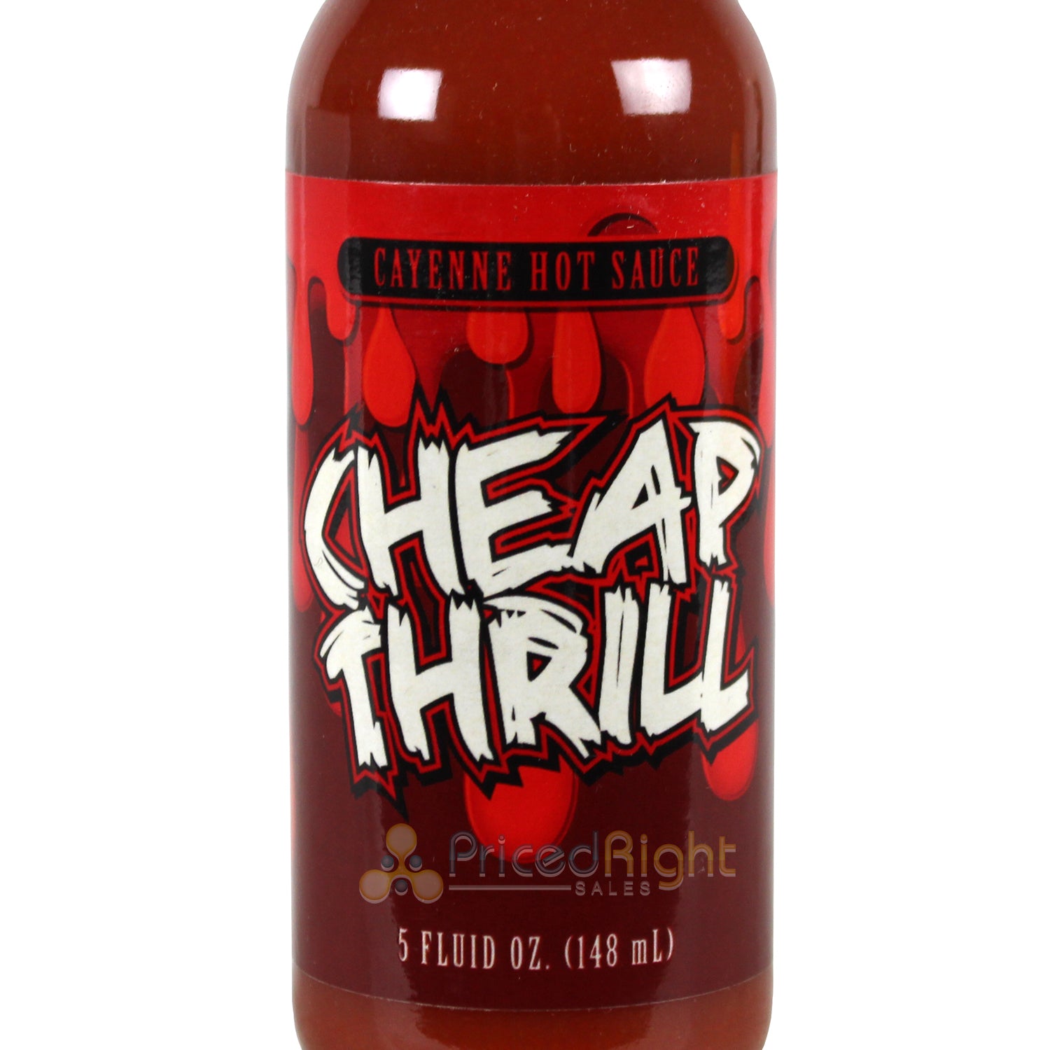 Cayenne Hot Sauce 5 Oz Aged Red Peppers Mild Heat 1678C