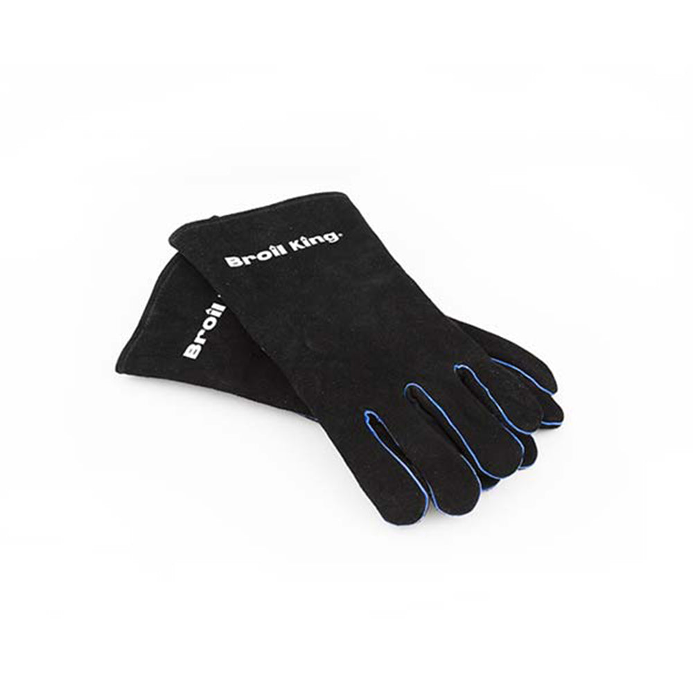 Broil King Leather Grill Gloves Extra Soft Lining 60528