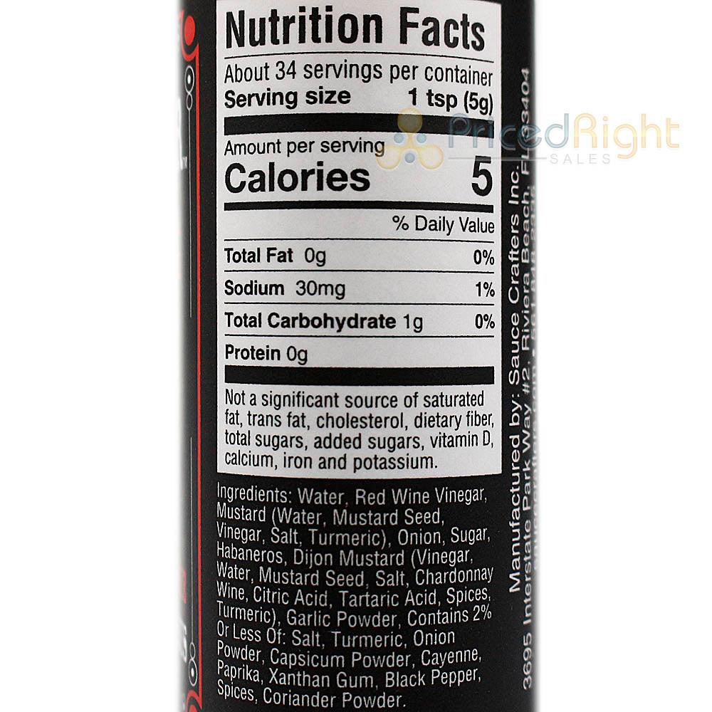 Sauce Crafters Phardtpounders Colon Cleaner Extreme Hot Sauce 5.7 Oz Bottle