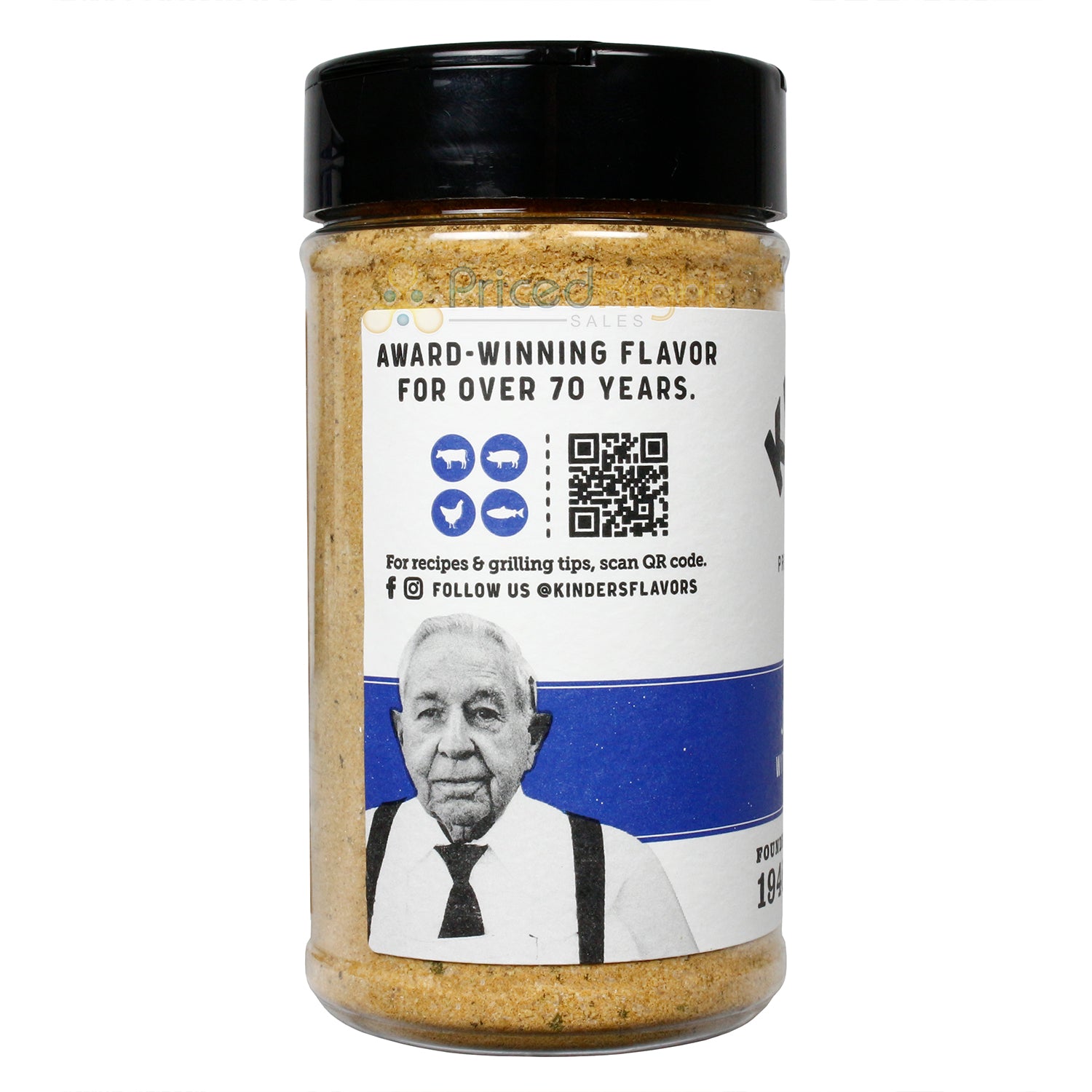 Kinder's Japanese BBQ Seasoning Soy Ginger & Garlic 8.1 Oz