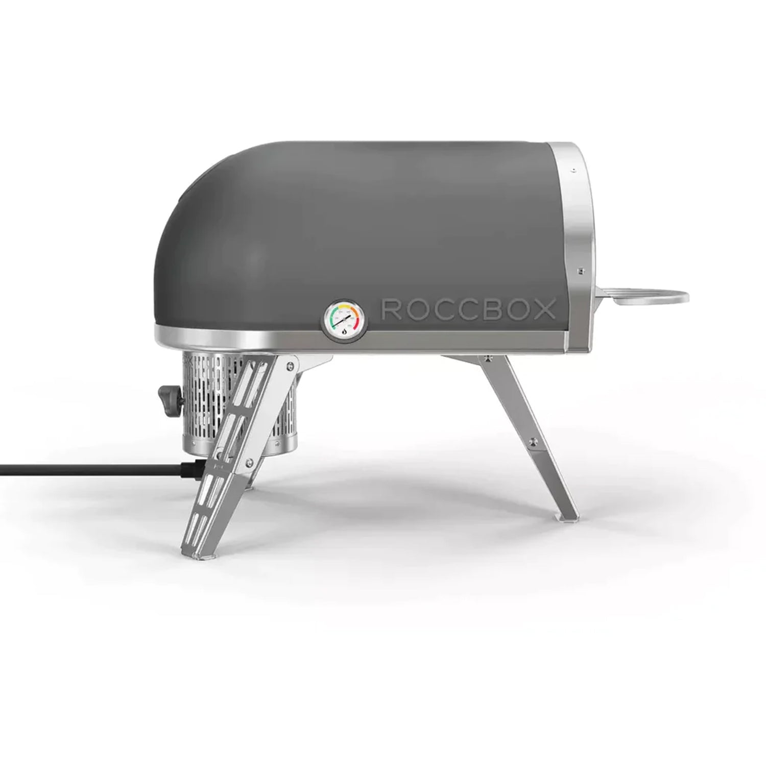 Gozney Roccbox Portable Pizza Oven Vented Mantel Attachment Stainless Steel