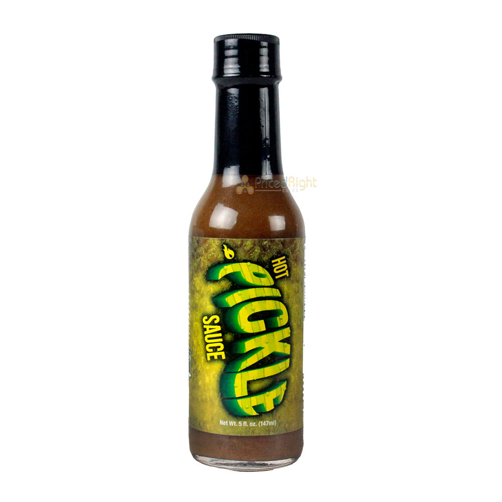 CaJohns Hot Pickle Sauce 5 oz Bottle Table Hot Sauce