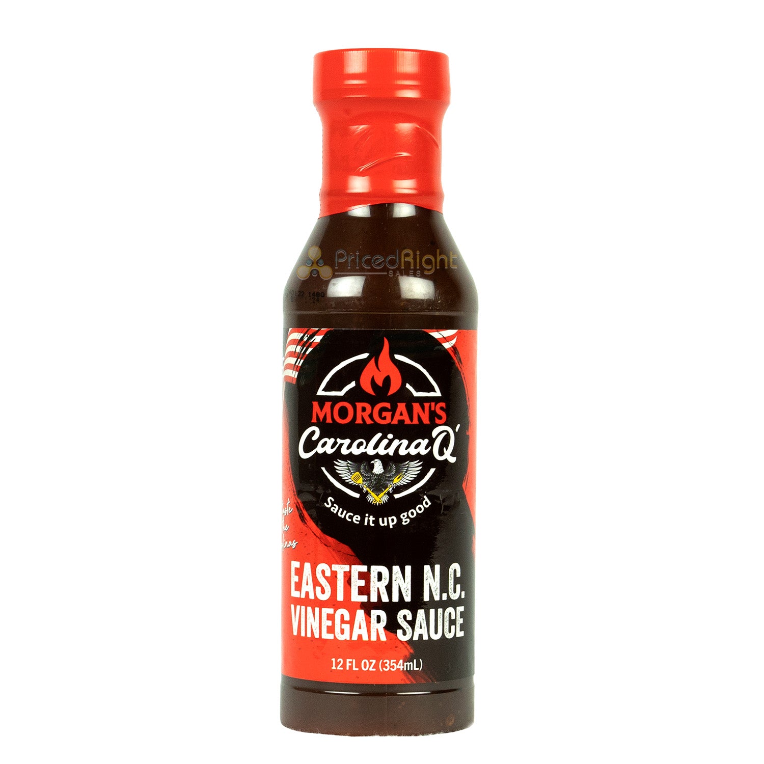Morgans Carolina Q Southern Mustard Sauce Eastern NC Vinegar Sauce Sweet Hickory