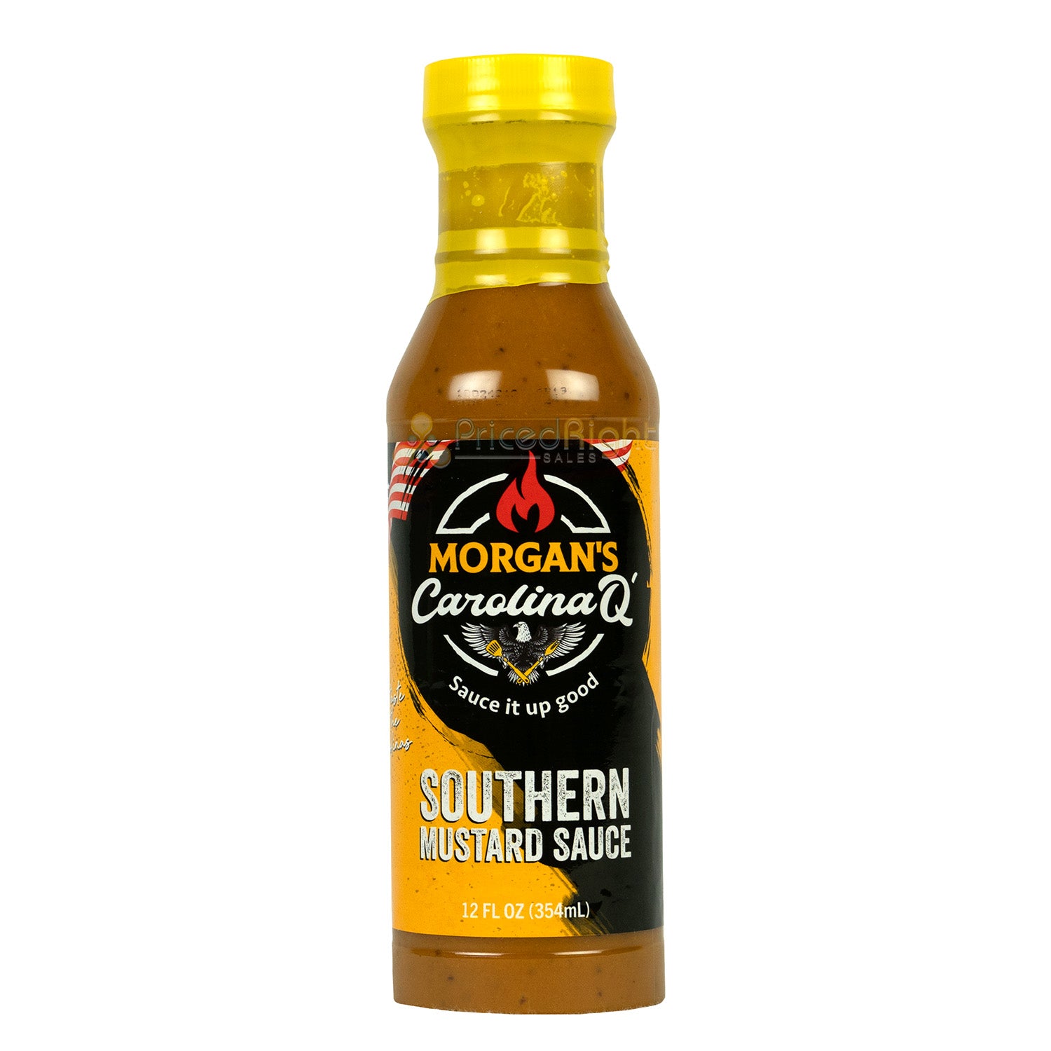 Morgans Carolina Q Southern Mustard Sauce Eastern NC Vinegar Sauce Sweet Hickory
