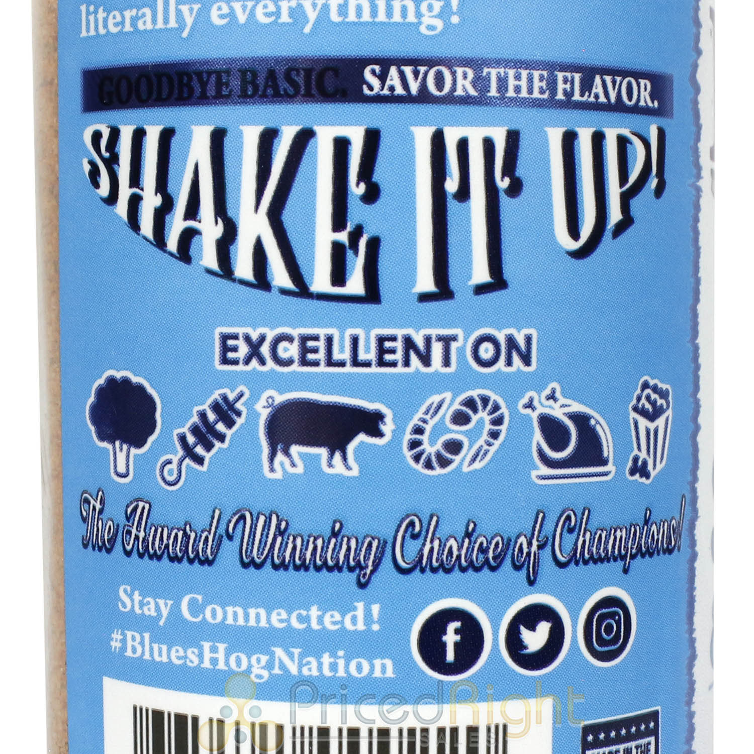 Blues Hog Sweet & Savory 6.25oz Seasoning Competition Rated Award Winning Choice