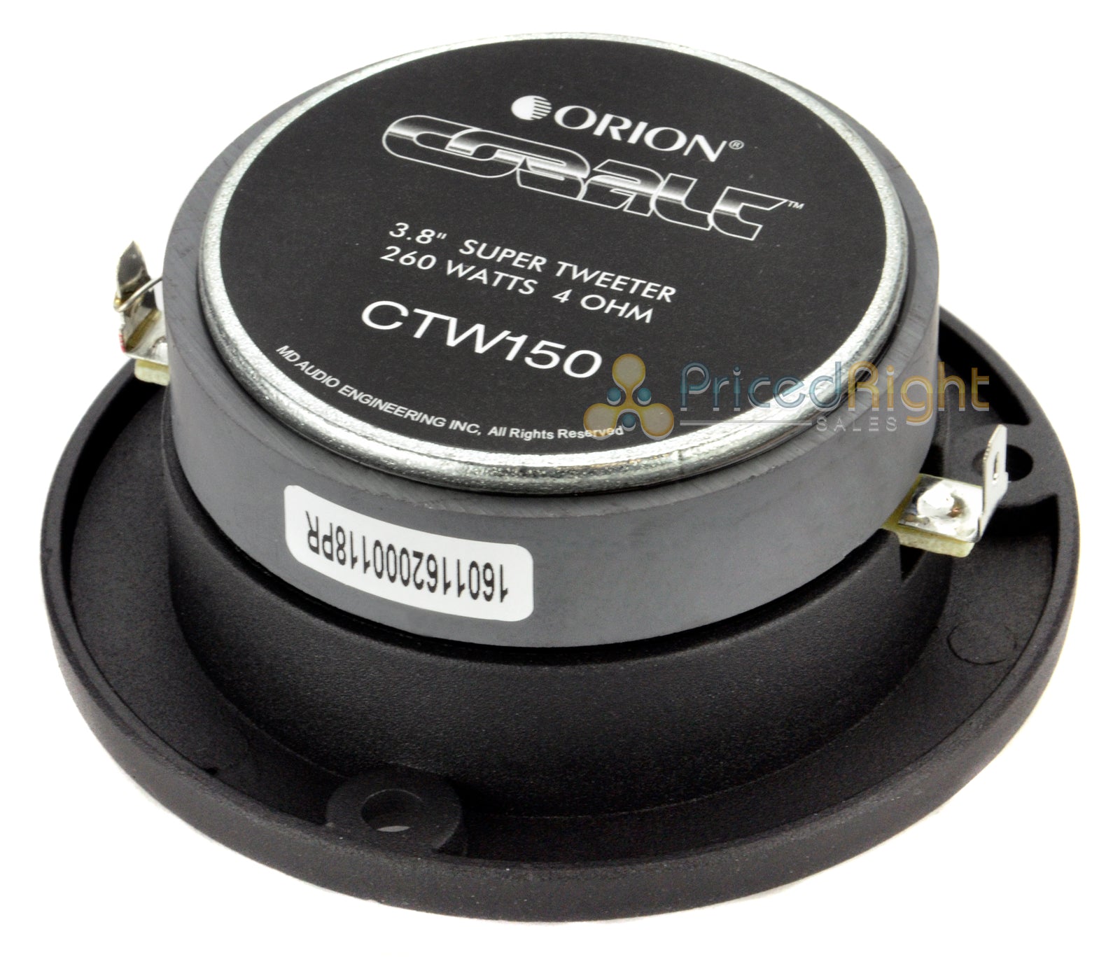 2 Orion Cobalt 3.8" Super Tweeters 260 Watt Car Audio Pair Set Ctw150