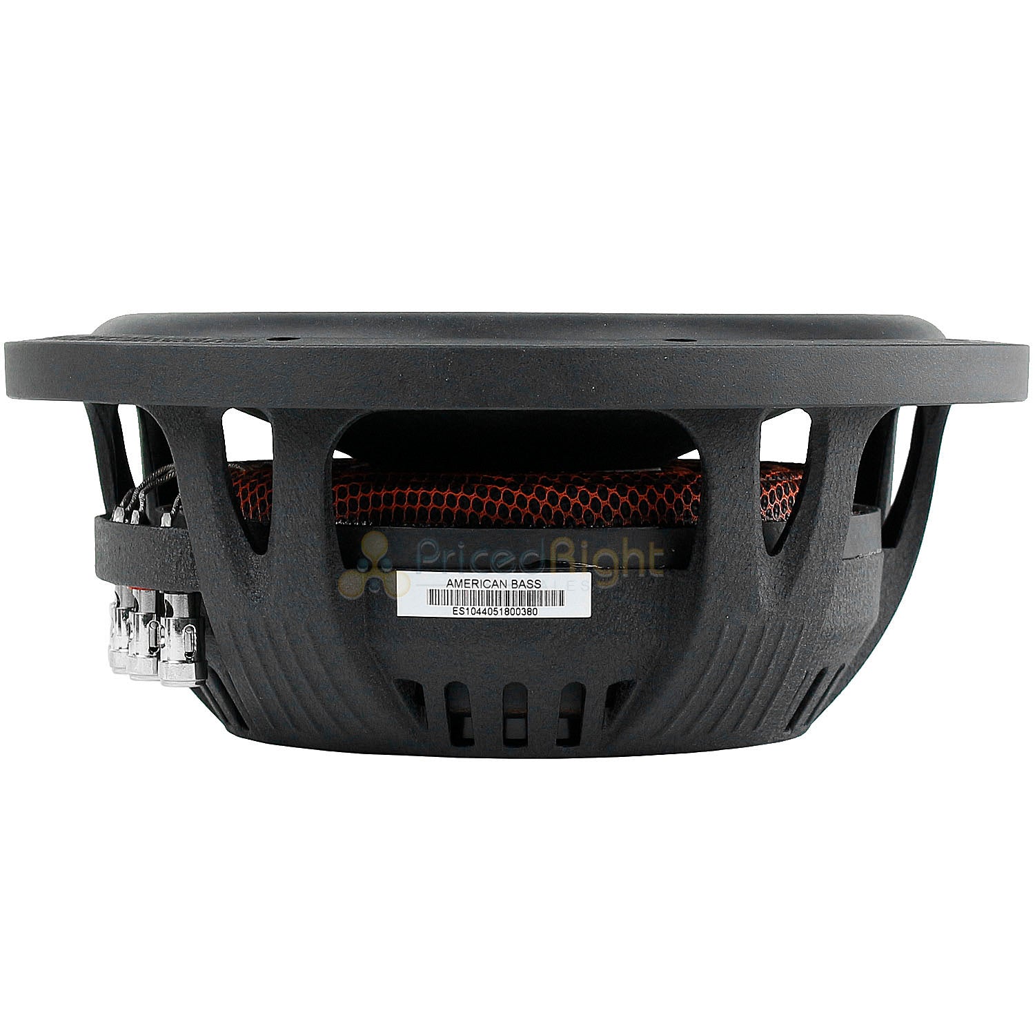 American Bass 10" Subwoofer Slim Shallow 1000W 4 Ohm DVC Car Audio ES-1044 