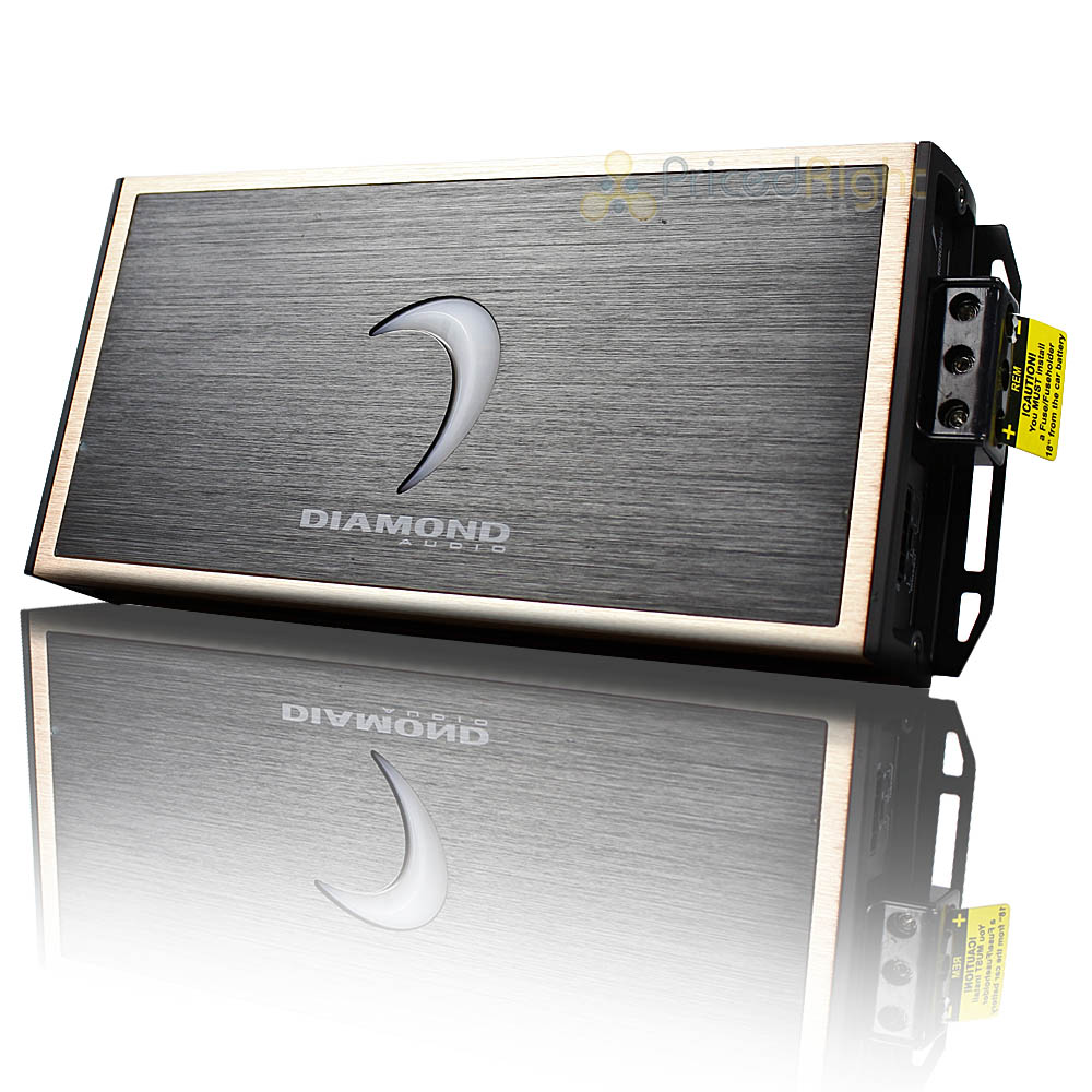 Diamond Audio 4 Channel Full Range Digital Amplifier 550 Watts Max MICRO84U