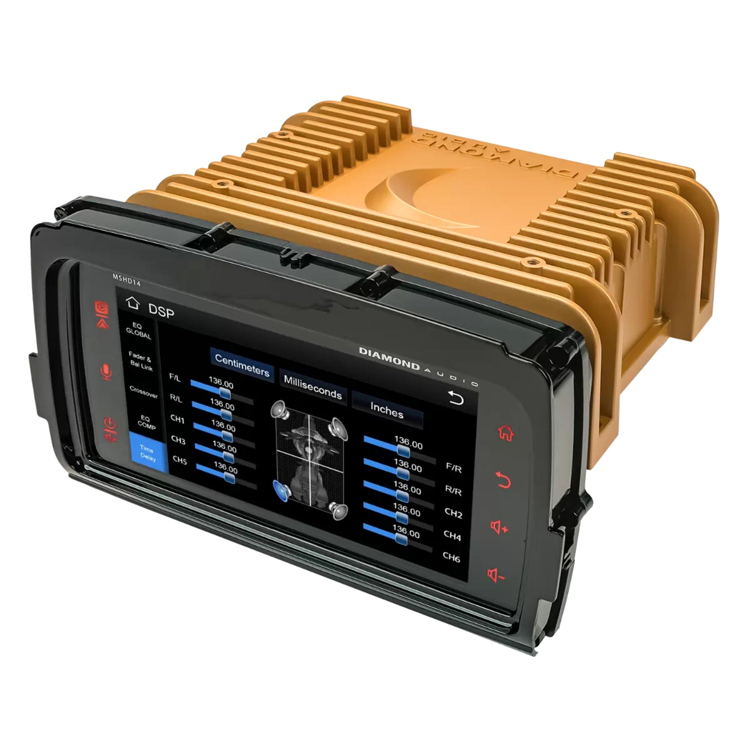 Diamond Audio Motorsport Digital Media Receiver Harley Davidson 2014+ MSHD14