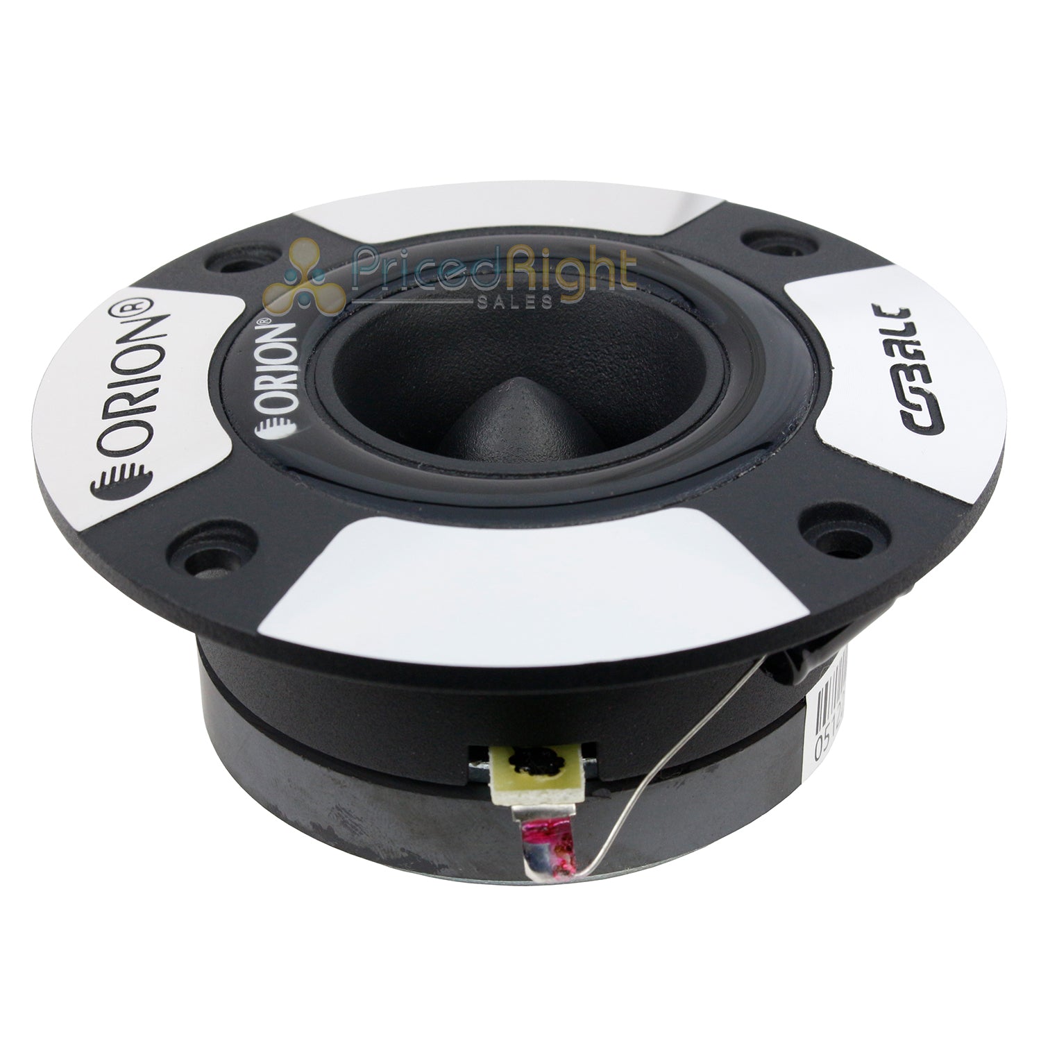 Orion CTW125 3.9" Aluminum Super Tweeter Pair 50W Rms 200W Max Cobalt Series