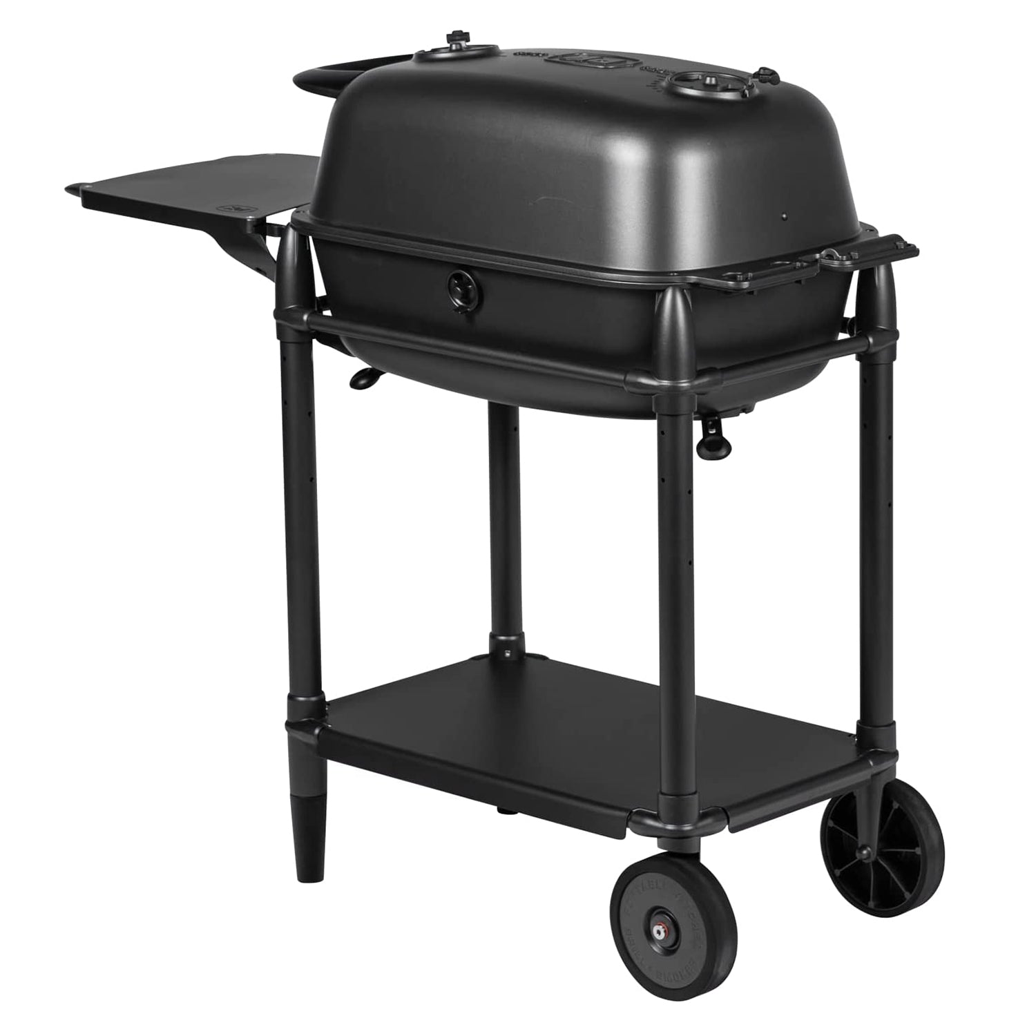 Portable Kitchens PK300-BCX Charcoal Grill & Smoker Graphite & Black