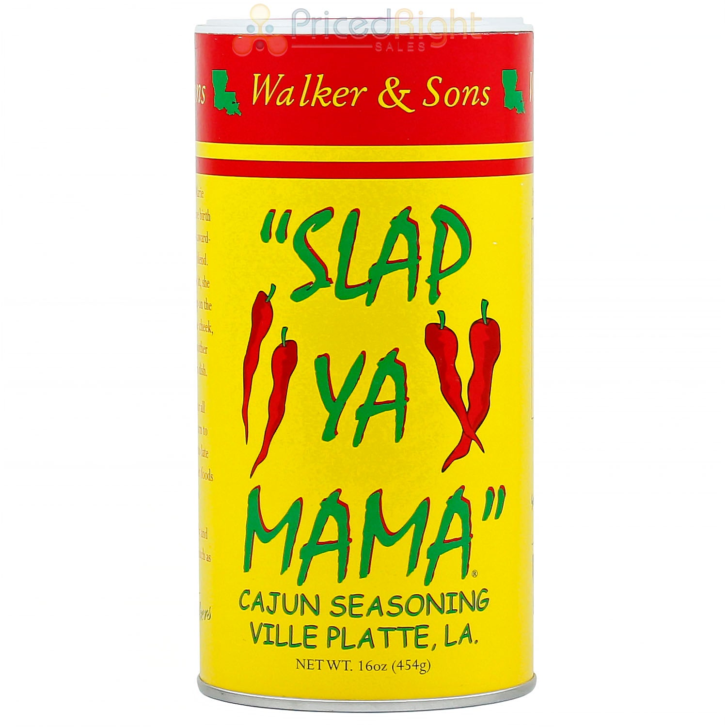Slap Ya Mama 16oz Cajun Seasoning Award Winning Original Seasoning Walker & Sons
