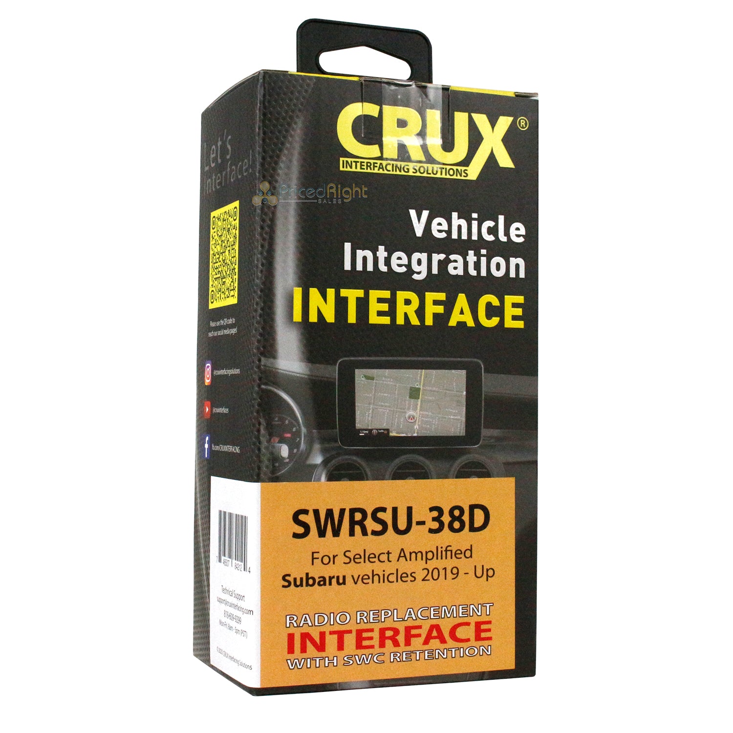 Crux SWRSU-38D Radio Replacement Interface For Select Subaru Vehicles 2017-Up