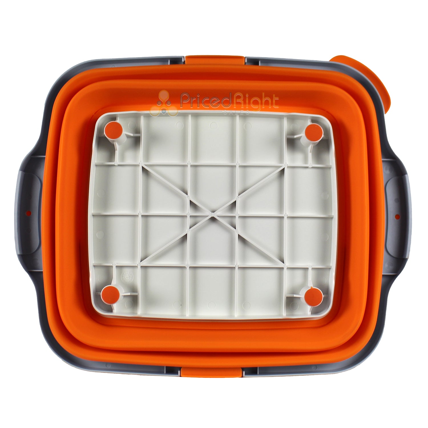 Drip EZ Jr BBQ Prep Tub with Locking Lid and Nylon Cutting Board TUBV2-JR-1-OR