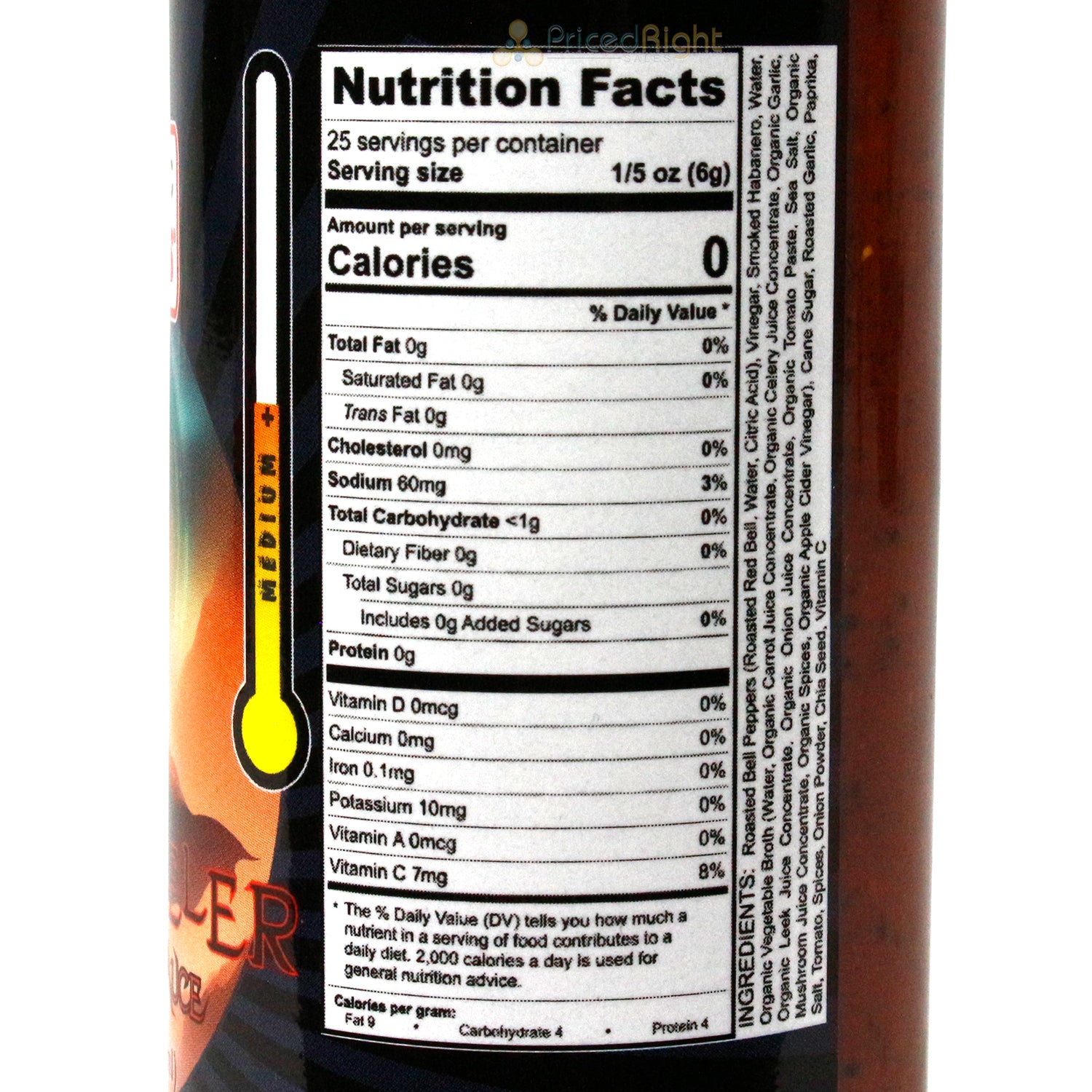 Volcanic Pepper The Traveler Paprika Hot Sauce 5 oz Medium Heat