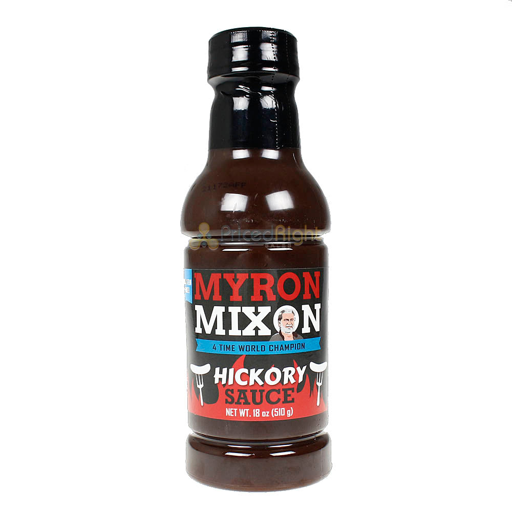Myron Mixon Hickory BBQ Sauce Made By A 4-Time BBQ World Champion Cook 18 oz.