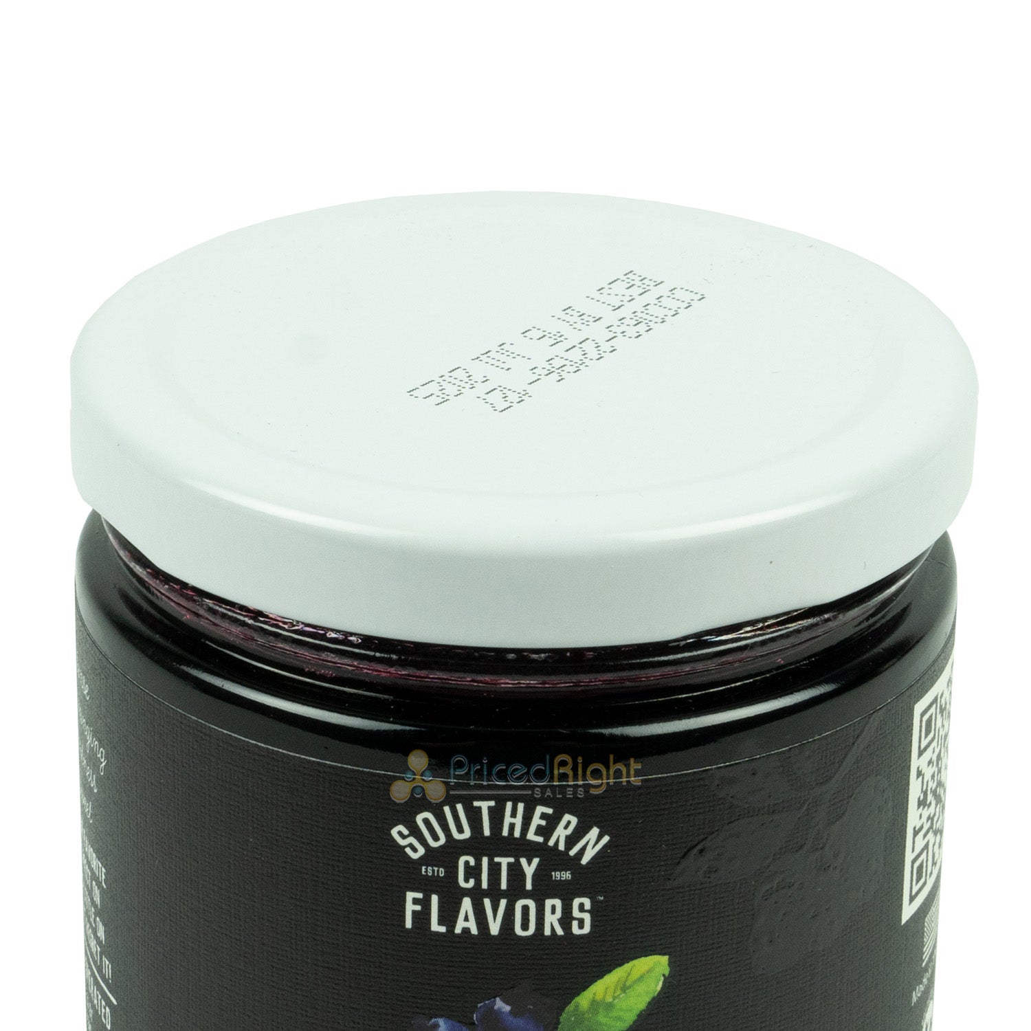 Southern City Flavors Wild Maine Blueberry Champagne Jam All Natural 10 oz