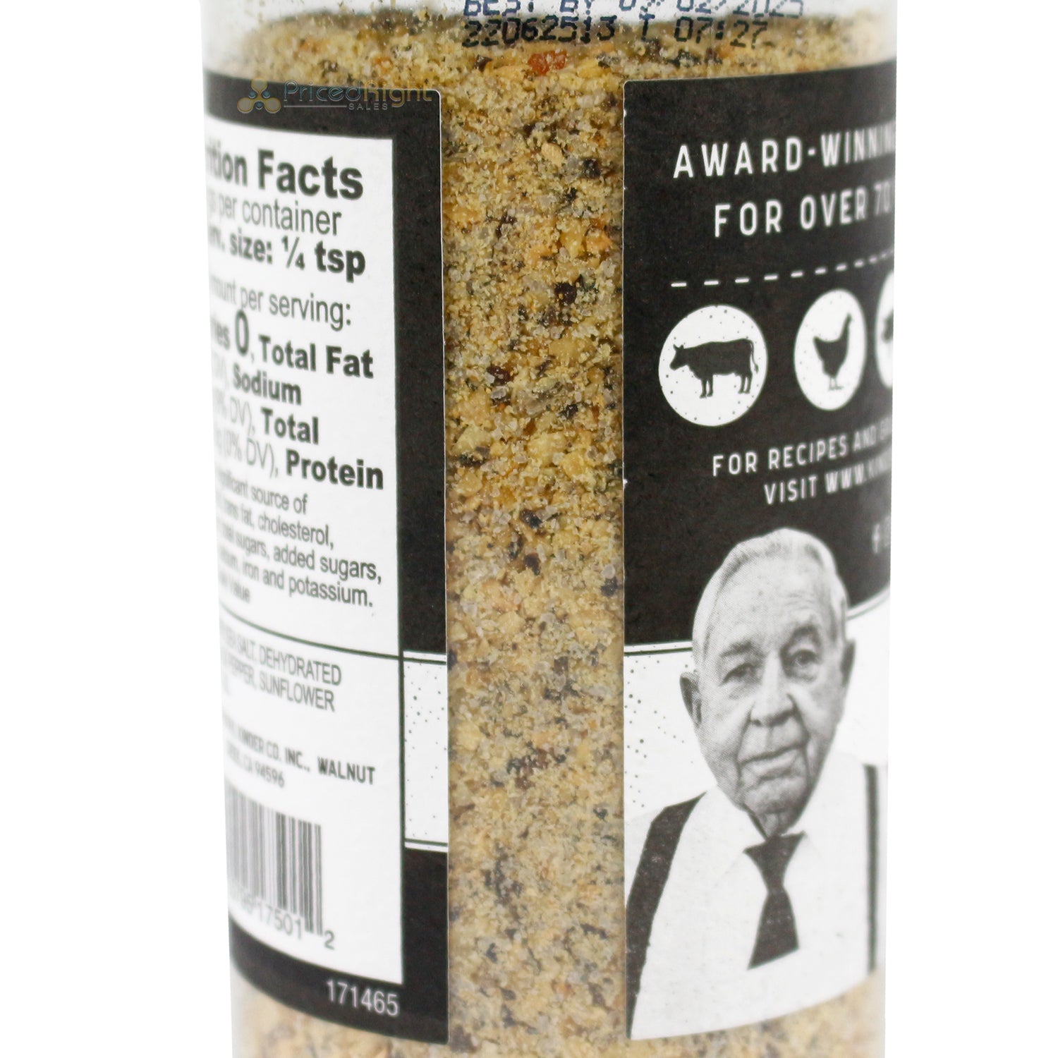Kinder's The Blend Salt Pepper and Garlic Handcrafted Seasoning No MSG 6.25 oz
