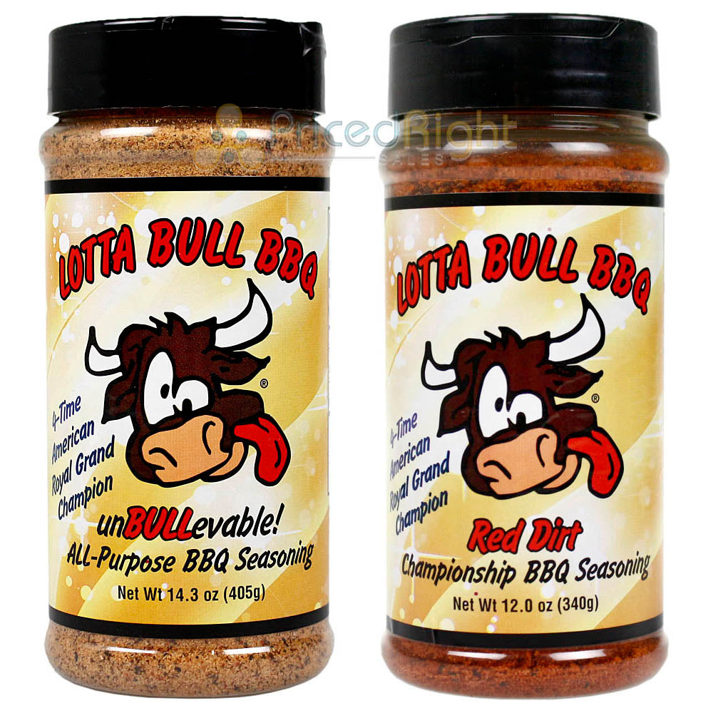 Lotta Bull UnBULLevable All Purpose & Red Dirt Championship Blends 2 Pack Combo