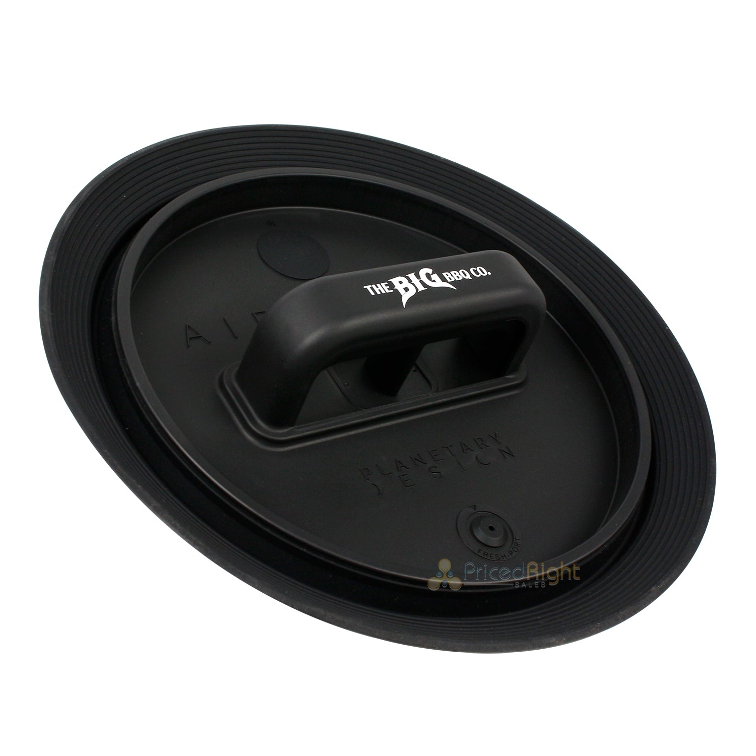 The Big BBQ Company Bucket Lid Insert with Degass Valve & Fresh Port 12 Inch BPA Free