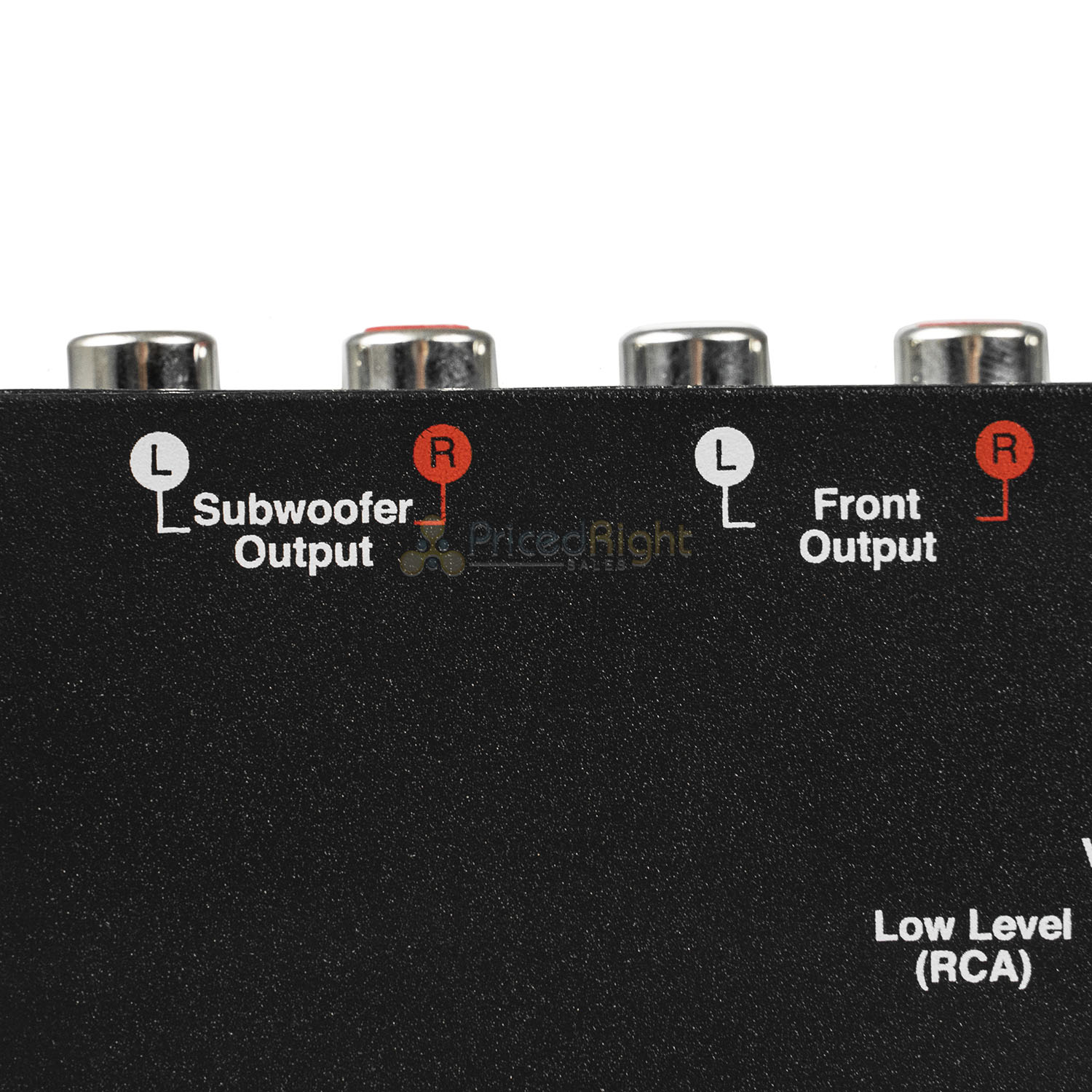 Aunex Audio 4 Band Equalizer Car Audio 9V Output AUX Input Performance EQ AP-4EQ