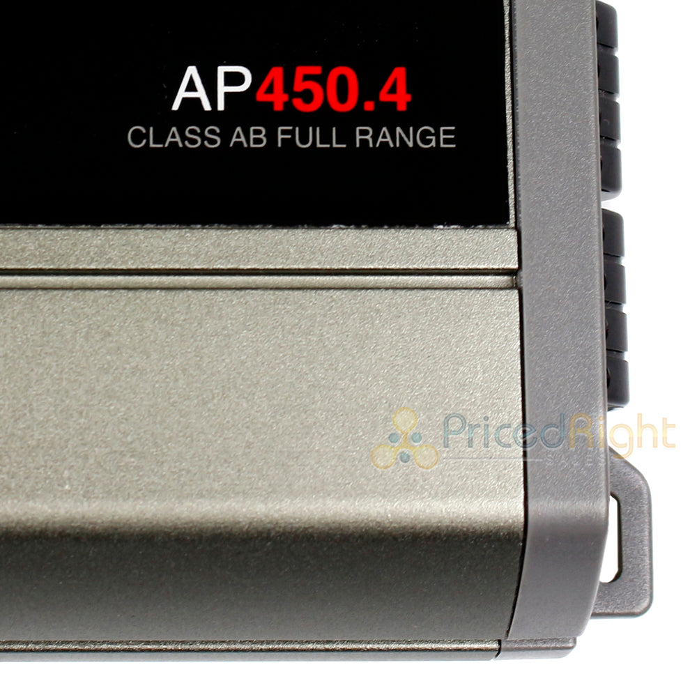 4 Channel Amplifier Class AB Amp 115W x 4 @ 2 Ohm AP Series Aunex AP450.4