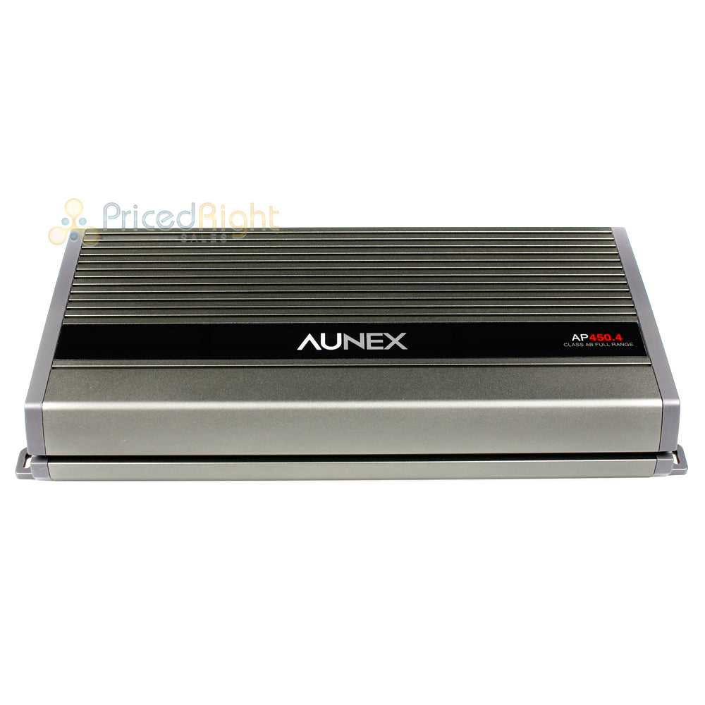 4 Channel Amplifier Class AB Amp 115W x 4 @ 2 Ohm AP Series Aunex AP450.4