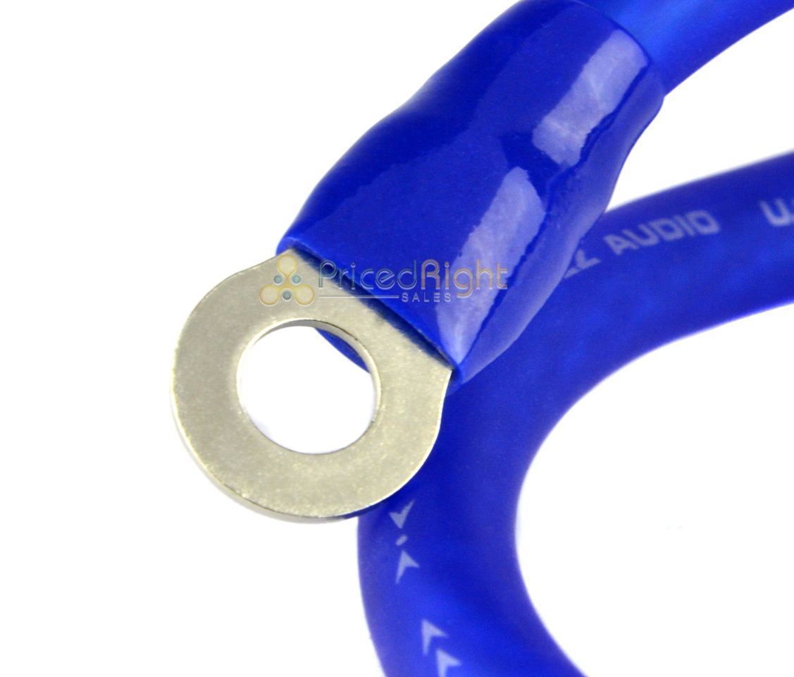 AGU Fuse Holder 4 Ga 8 Gauge Wire Lead Cable 40 AMP Car Audio Bullz Audio
