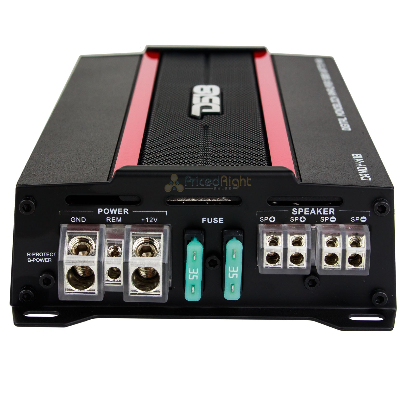 DS18 Mini Monoblock Amplifier 1800 Watt Max Amp Candy-X1B Amp Car Audio