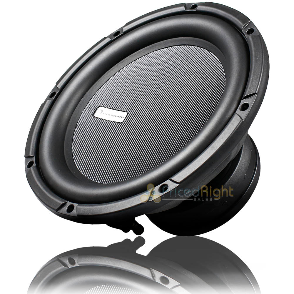 Diamond Audio 12" Elite Series Subwoofer 1000 Watt Max Power 2 Ohm DES122 Single