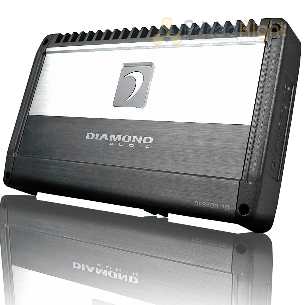 Diamond Audio 1 Channel Digital Amplifier 500 Watts Max Class D DES500.1D