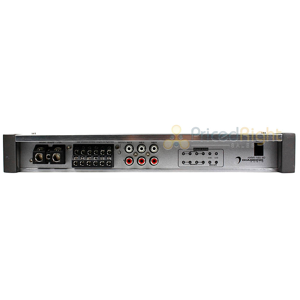Diamond Audio 6 Channel Full Range Amplifier 1200 Watts Max Class D HXM1100.6D