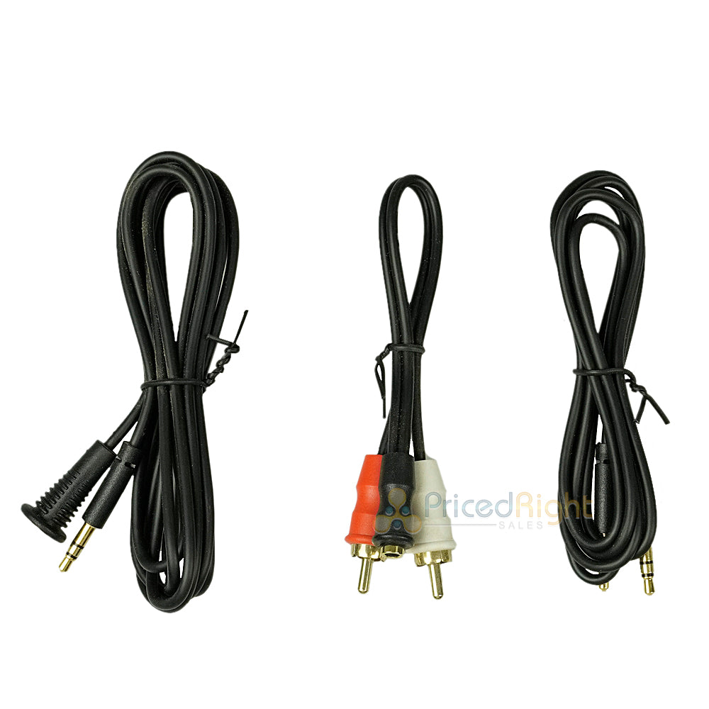 PAC iSimple IS335 Dash Panel Mount 3.5, 3.5 to 3.5, and 3.5 to RCA Audio Cables