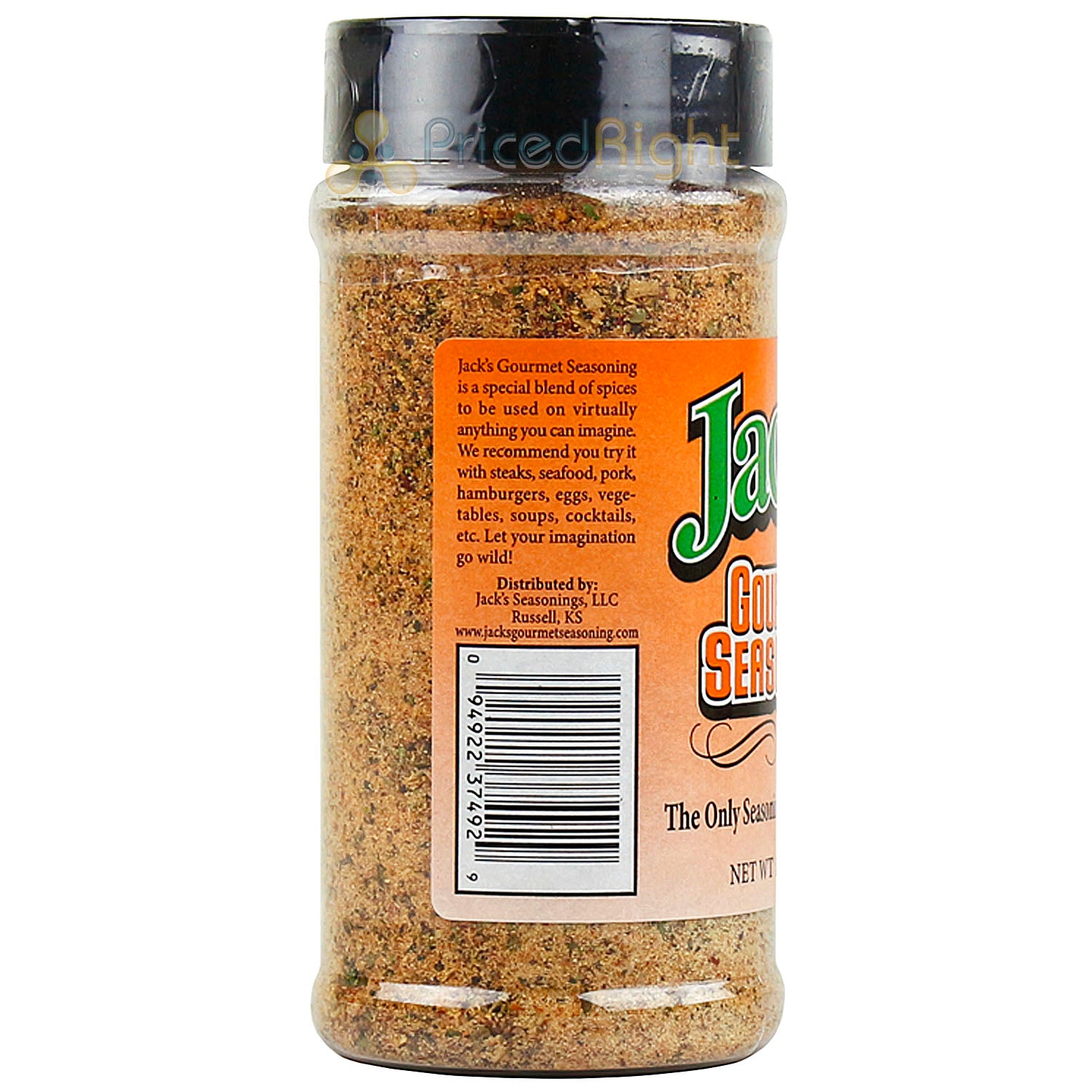 Jack's 12oz Gourmet Seasoning Special Blend All Purpose Steak Poultry Seafood