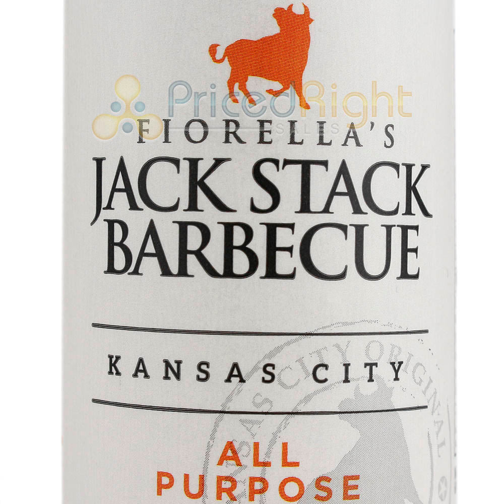 BBQ KC All Purpose Dry Rub Seasoning 7 Oz. Bottle Fiorella's Jack Stack
