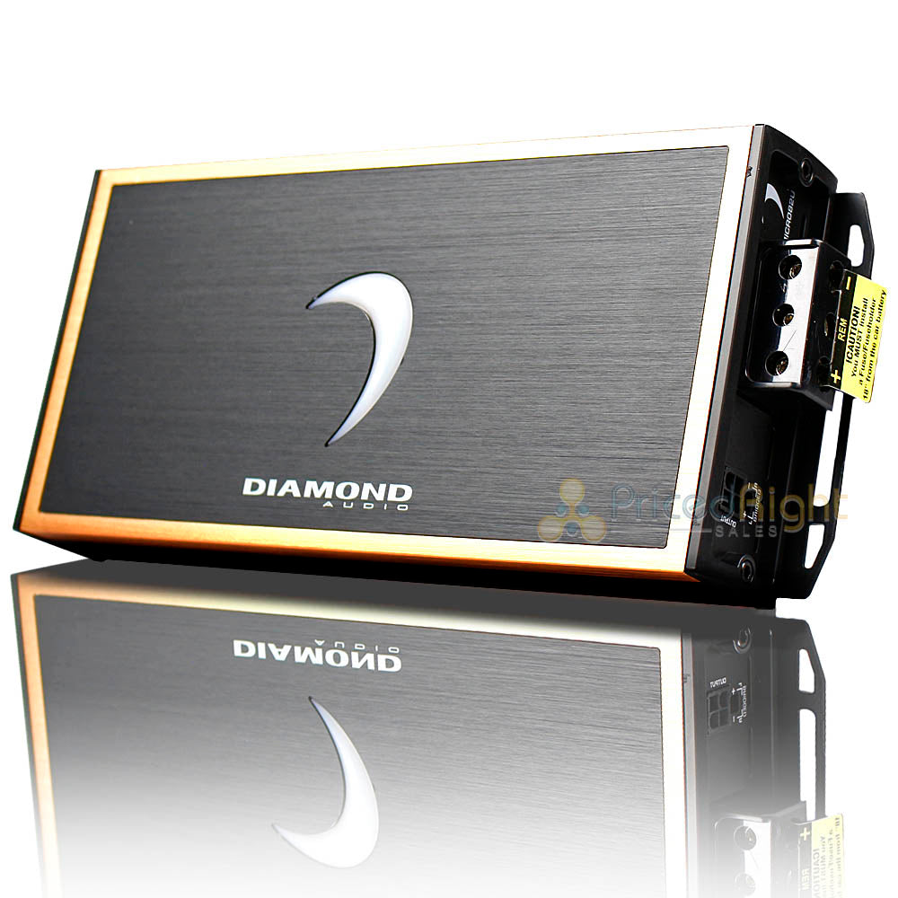 Diamond Audio Monoblock Digital Amplifier 600 Watts Max MICRO8 Series MICRO81U