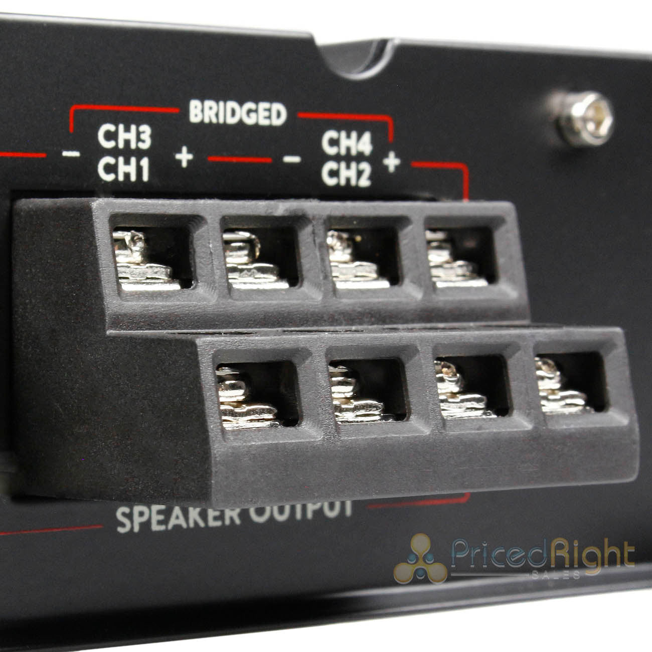 OKUR 4 Channel Amplifier 2400 Watts Max Power 2 Ohms Car Audio Class AB OA2400.4
