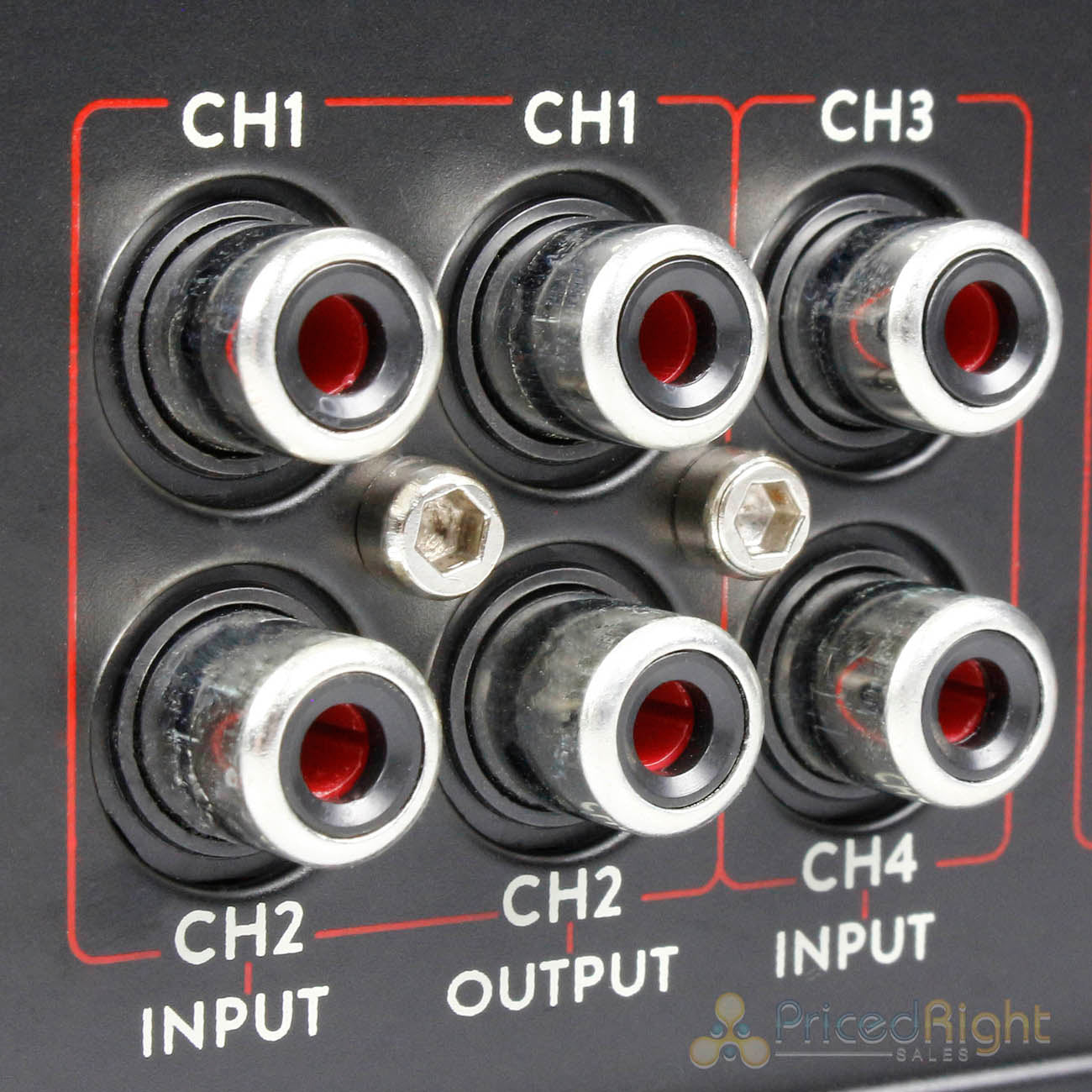 OKUR 4 Channel Amplifier 2400 Watts Max Power 2 Ohms Car Audio Class AB OA2400.4