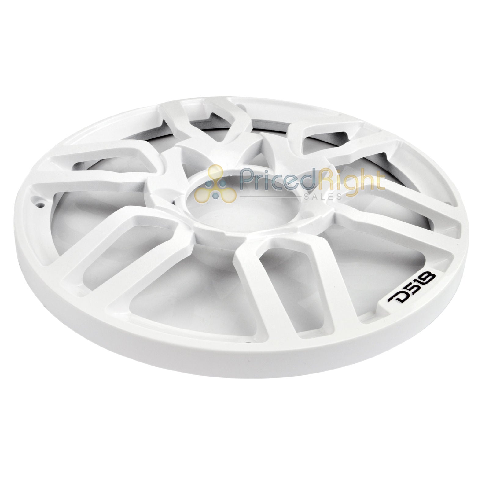 DS18 PRO Universal 6.5 " Inch Plastic Speaker Grill Covers White (Set of 2)