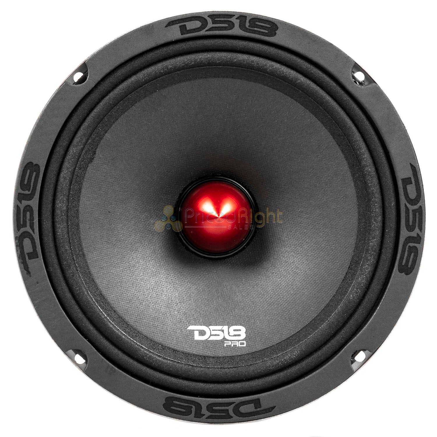 4 DS18 PRO-X8.4BM 8" Bullet Speakers 550W 4 ohm Loudspeakers Midrange 2 Pair