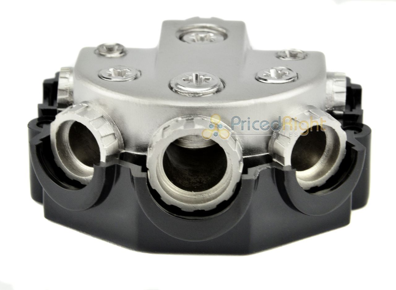 Xscorpion 1/0/2/4/8 Gauge Ground Power Amp Distribution Block Awg GDB10248P