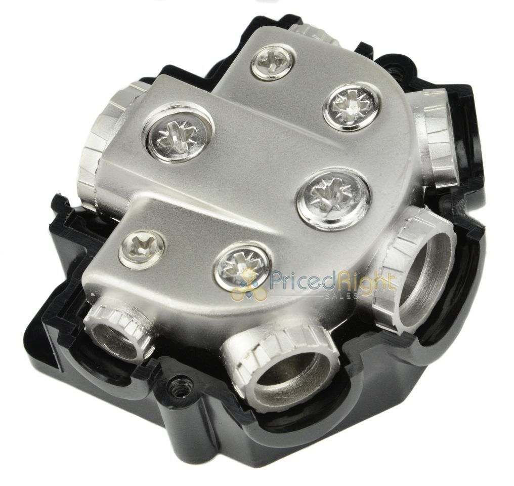 Xscorpion 1/0/2/4/8 Gauge Ground Power Amp Distribution Block Awg GDB10248P