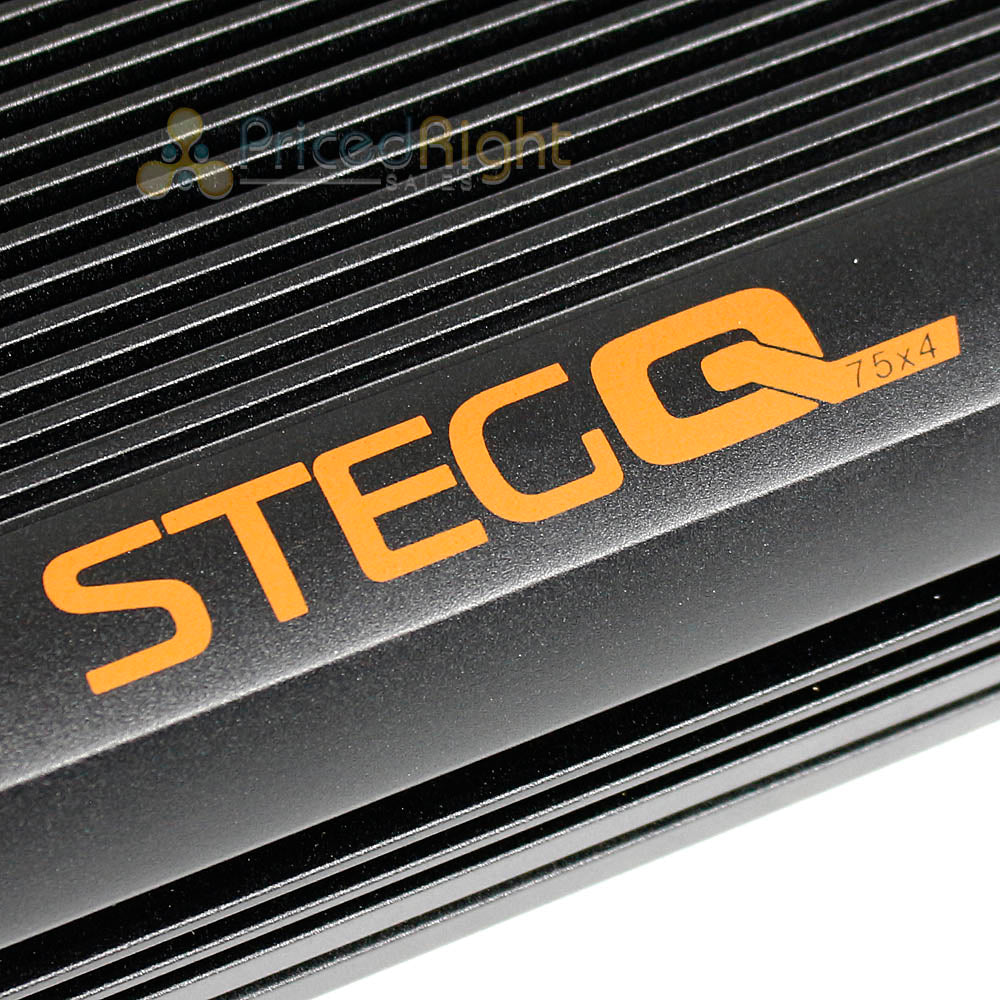 STEG 4 Channel Fullrange Amplifier 105W x 4 2 Ohm QM Competition Series QM75.4