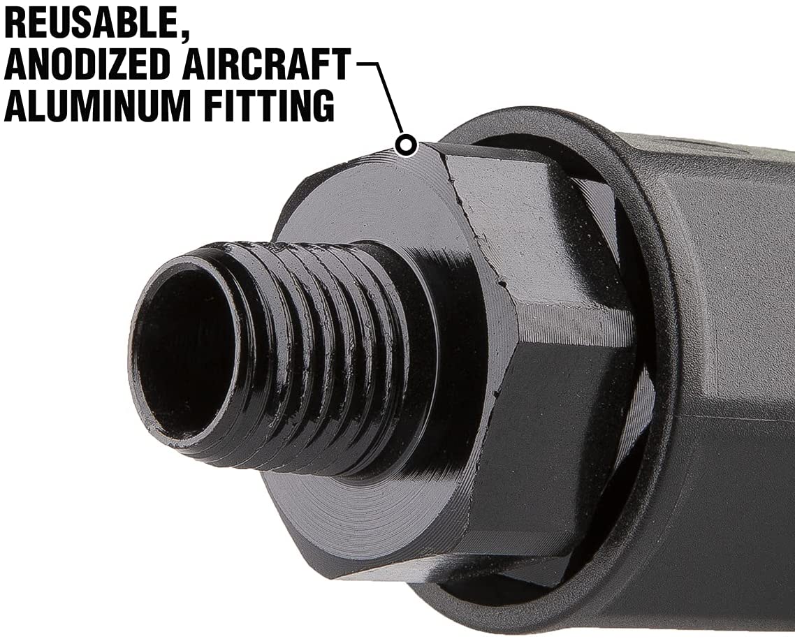 Flexzilla 3/8" Air Hose Field Repairable Hose End Legacy RP900375 Aluminum