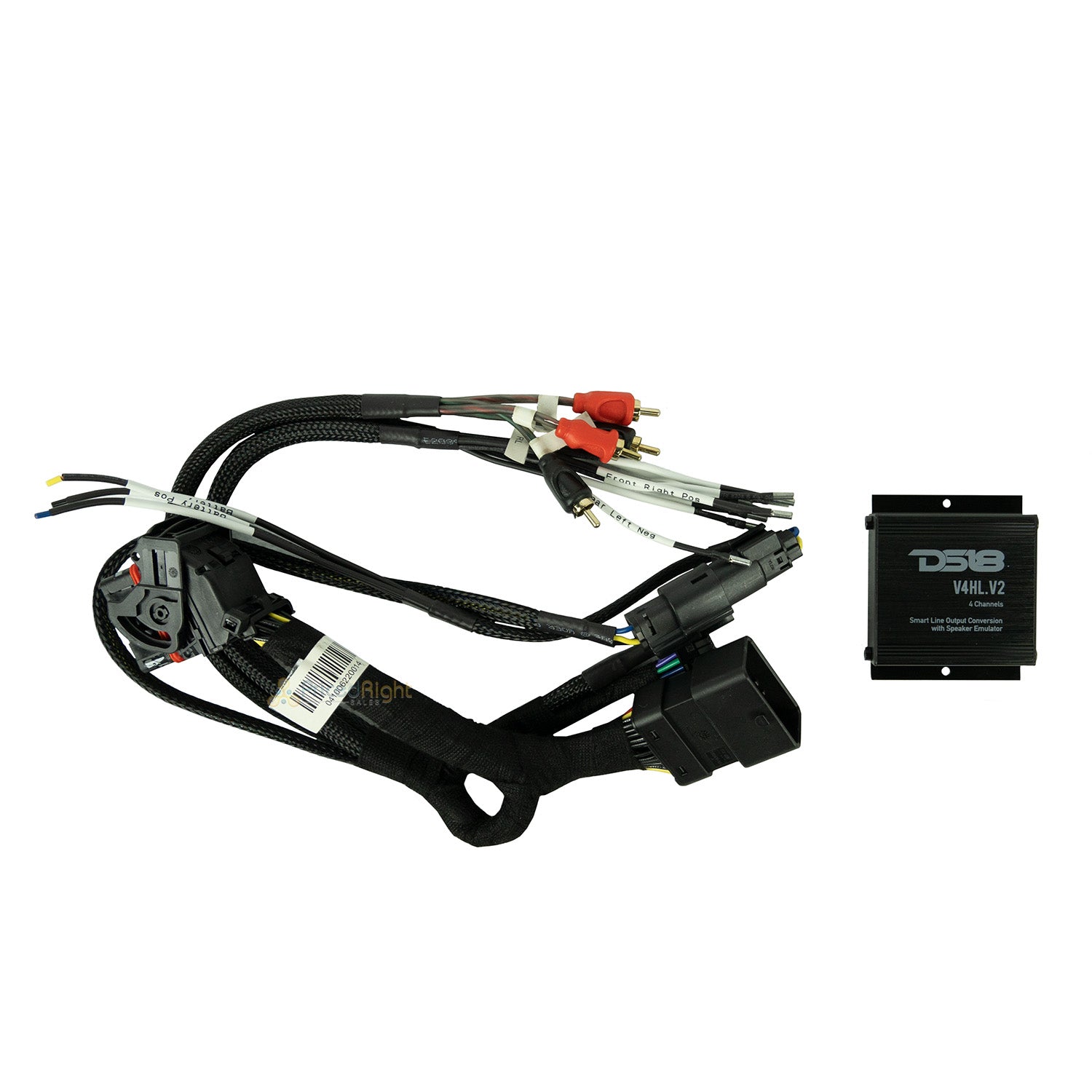 DS18 RY-Harness.HD Harley Davidson Plug And Play Harness For Amplifier Kit