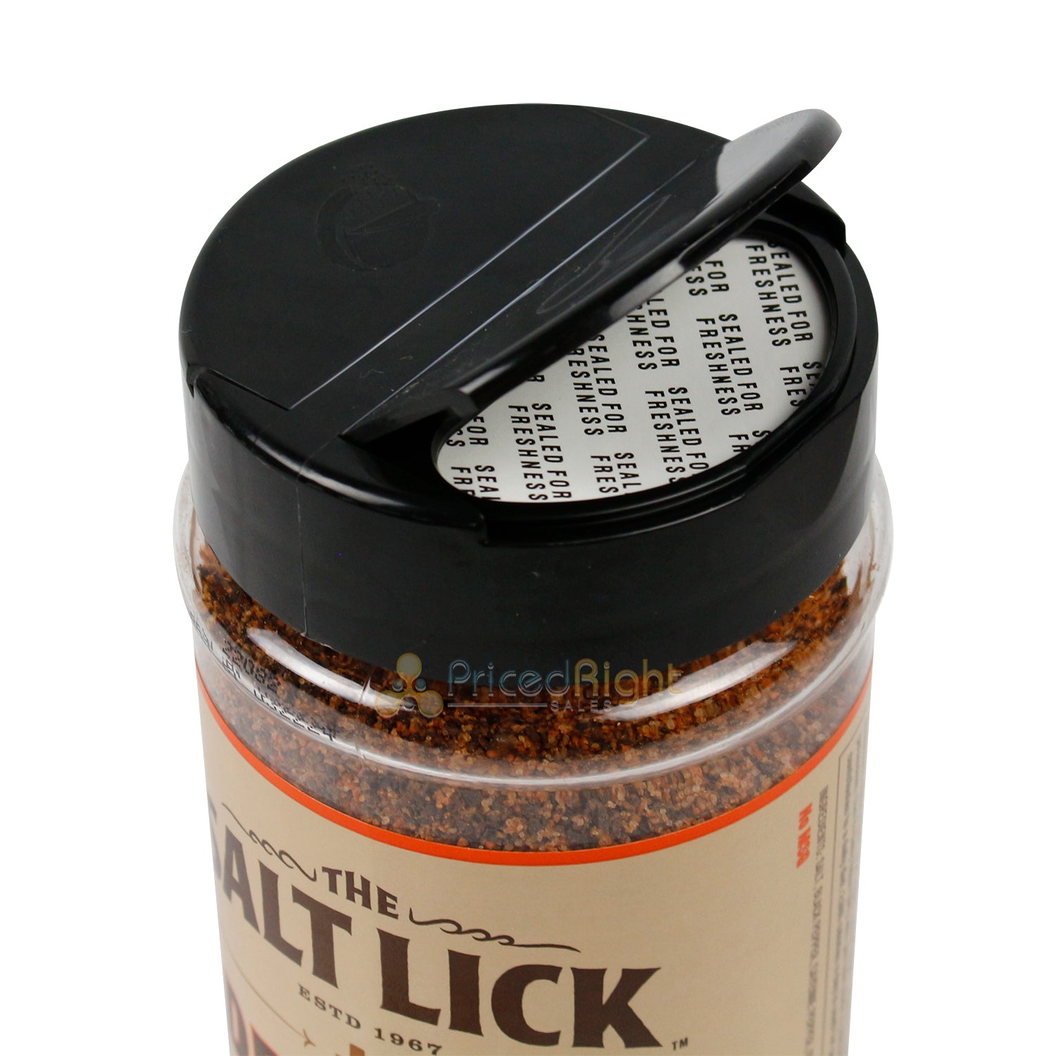 Salt Lick BBQ Garlic Dry Rub For Meat With Cayenne Pepper No Added MSG 12 oz
