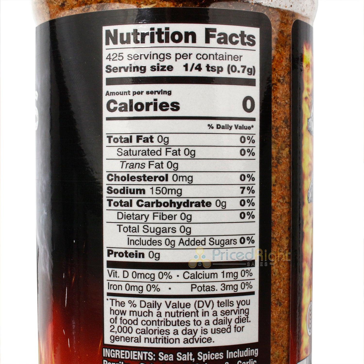 Triple J's All Purpose Spicy Seasoning Beef Pork Poultry Fish Gluten Free 10.5oz