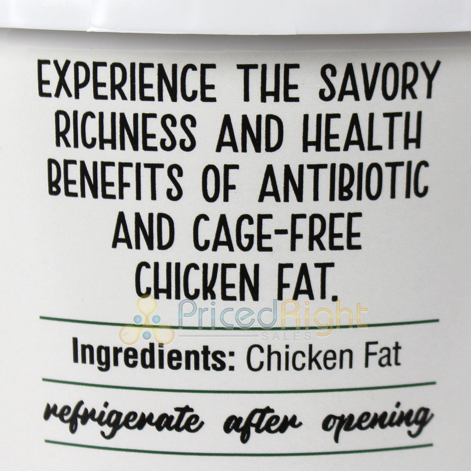 Cornhusker Kitchen Kettle Rendered Chicken Fat Made In USA Cage-Free 1.5 LB