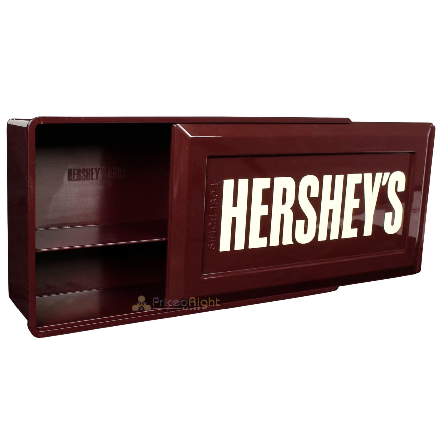 Hershey Personal S'mores Caddy Supply Storage Glow In the Dark BPA Free Brown